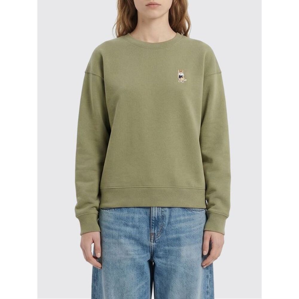Maison Kitsune Sweatshirt Woman Green
